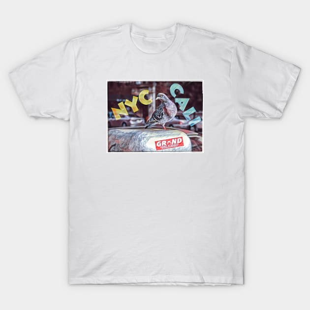 FROM NYC TO CALI T-Shirt by Digz